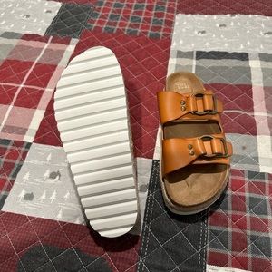 Women’s time and true sandals.